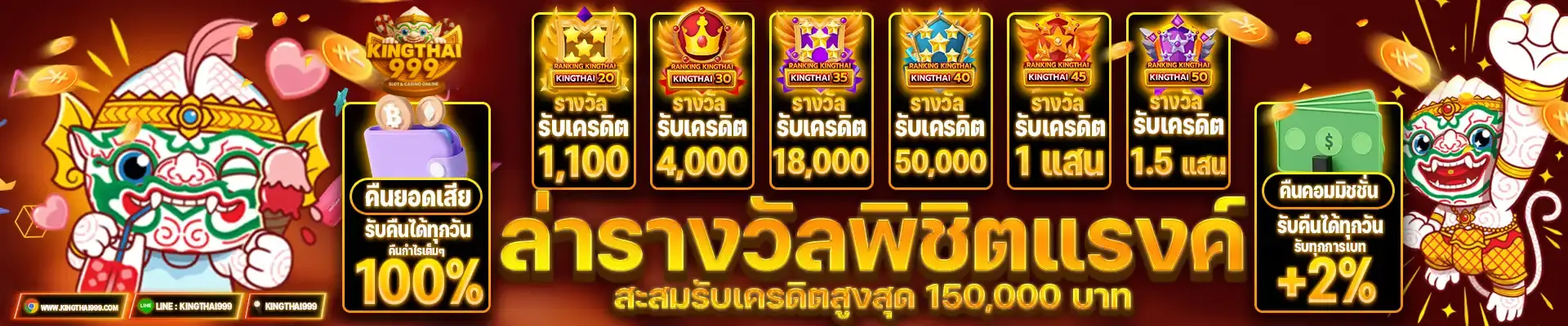 KINGTHAI999 โปรโมชั่น รวมโปรเด็ดๆ แจกเครดิตทุกวัน 2025